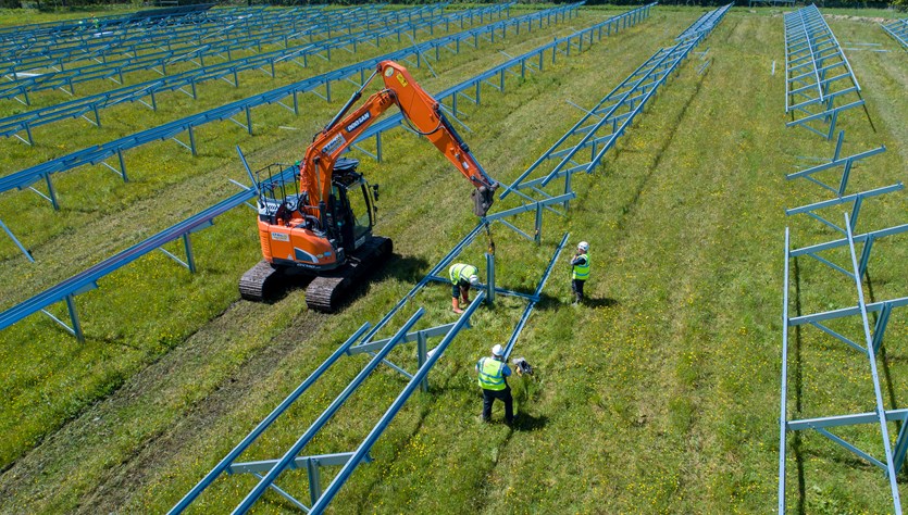 Solar Farm Installation Methods Solar Farms Installation in the UK | Vital Energi